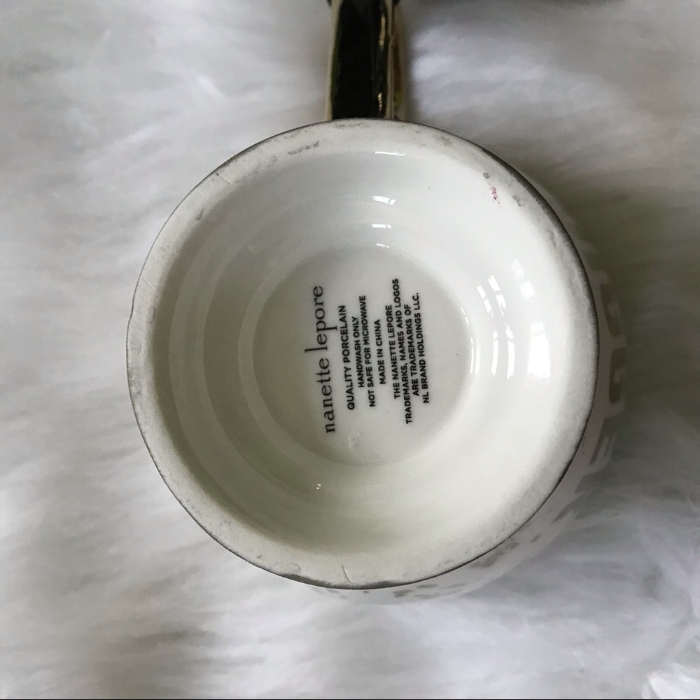 Nanette Lepore “Be a goal digger” Gold Mug - Picture 7 of 7